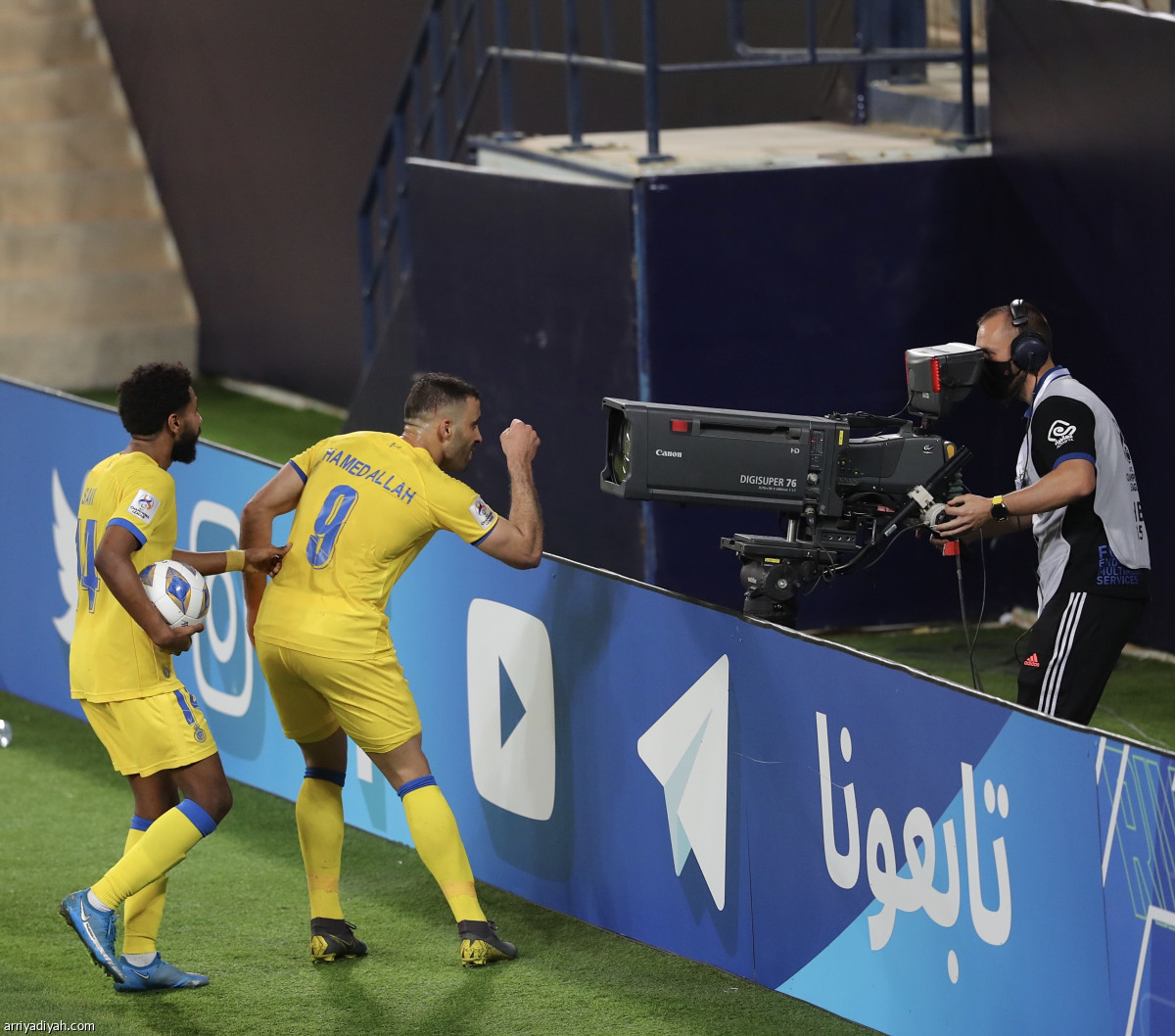 النصر يصل إلى الثامنة