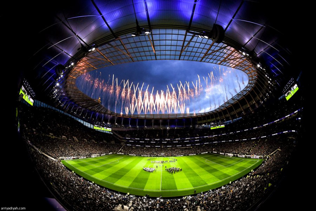 توتنهام يدشن ملعبه