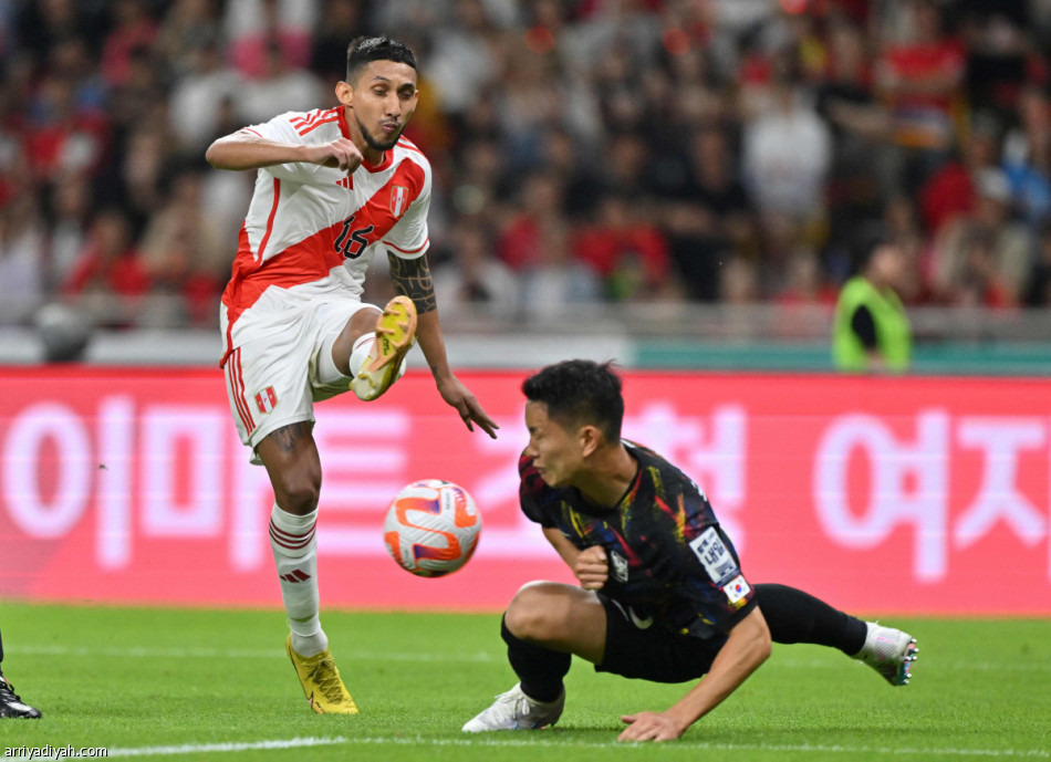 تجريبيا.. بيرو تكسب كوريا الجنوبية