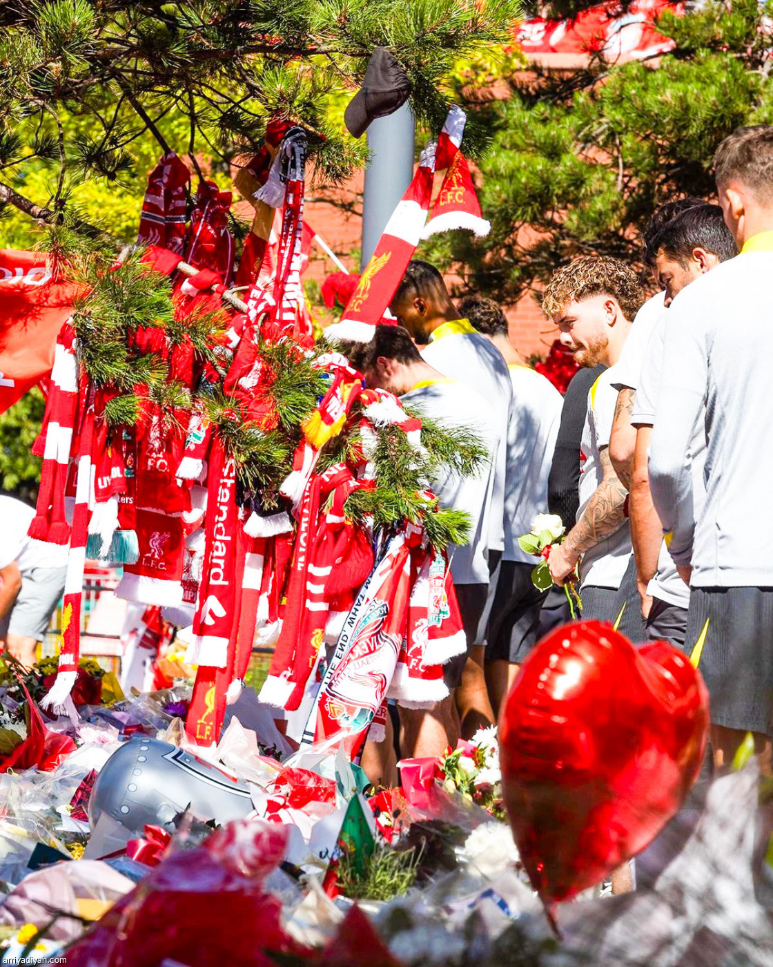 زملاء جوتا يعزون