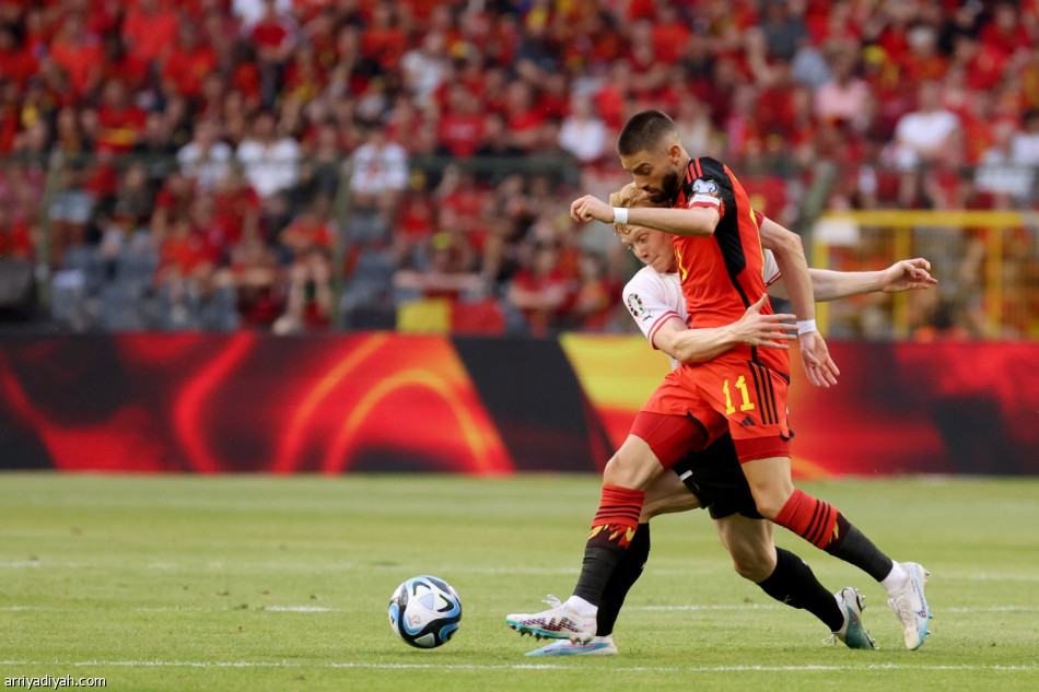 تصفيات أمم أوروبا.. بلجيكا تتعادل مع النمسا