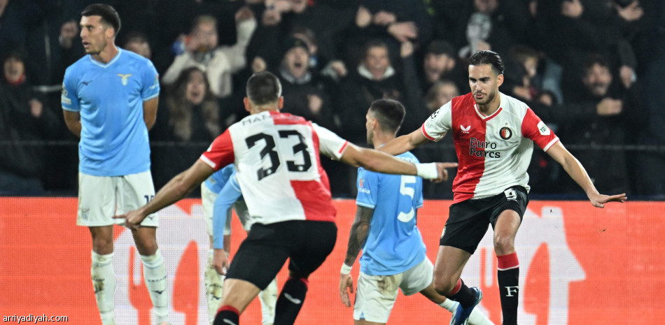 أبطال أوروبا.. فينوورد يكسب لاتسيو بثلاثية