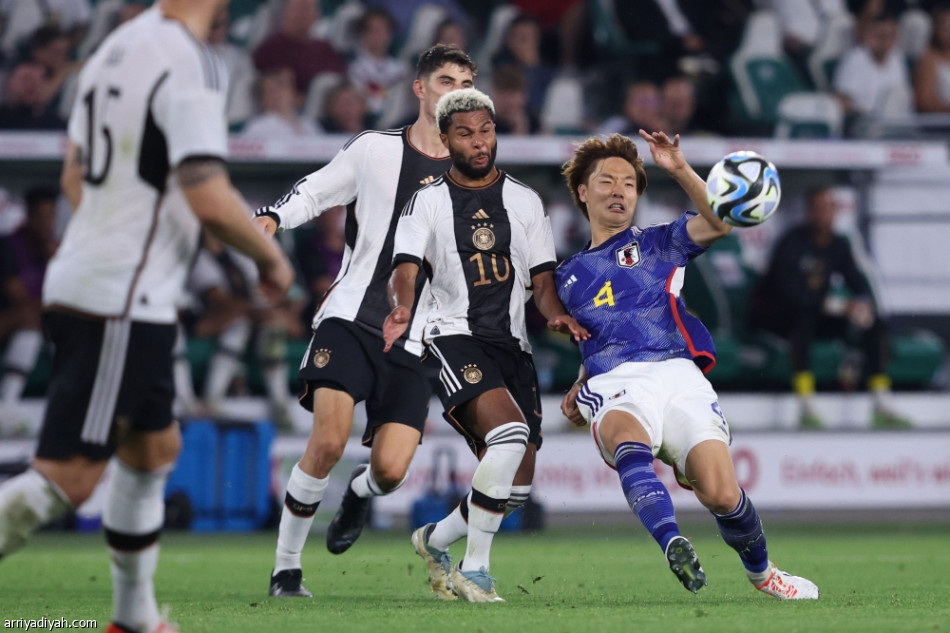 تجريبيا.. اليابان تضرب ألمانيا برباعية