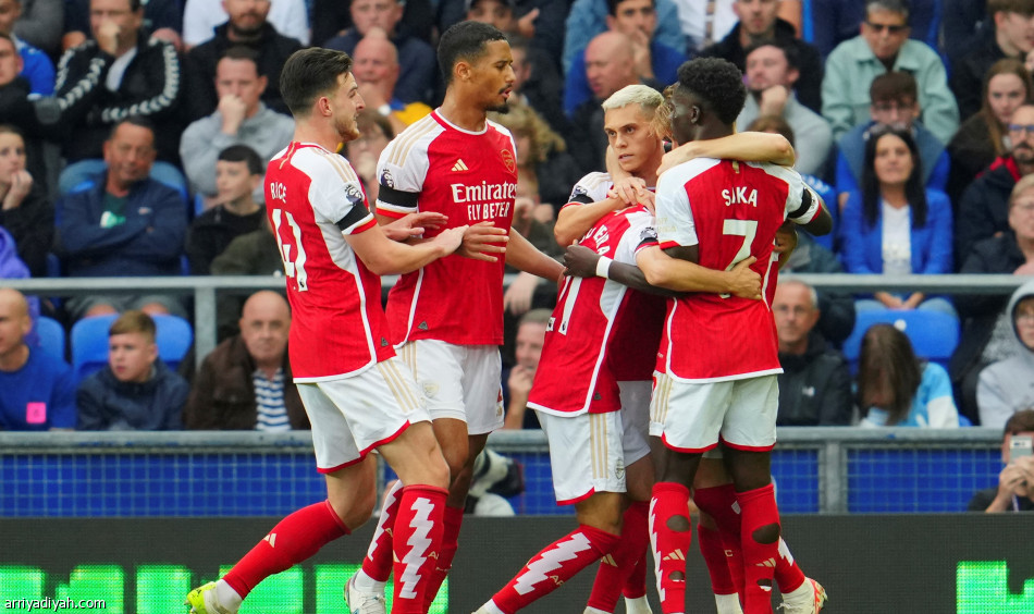 أرسنال  يسقط إيفرتون في «جوديسون بارك»