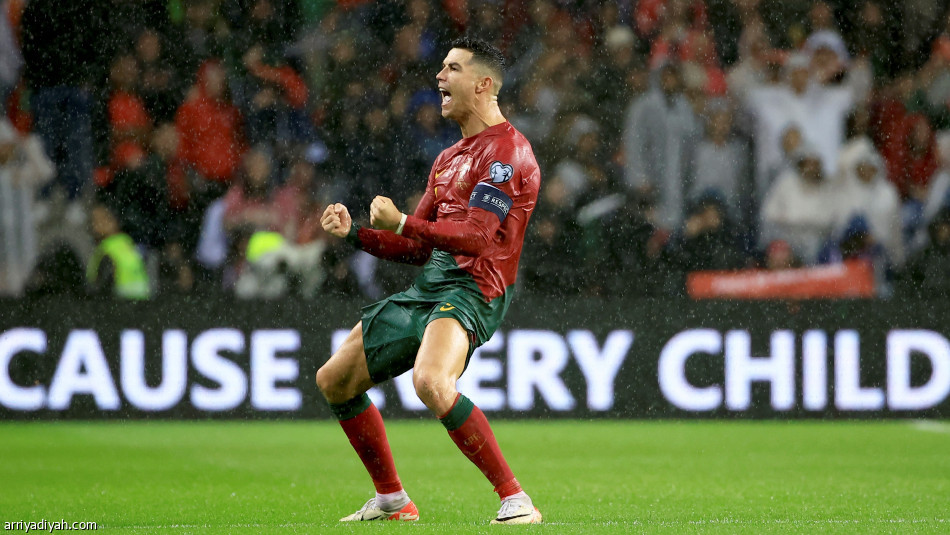 رونالدو يقود البرتغال إلى يورو2024