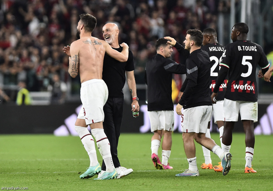 ميلان يكسب يوفنتوس ويتأهل إلى دوري الأبطال