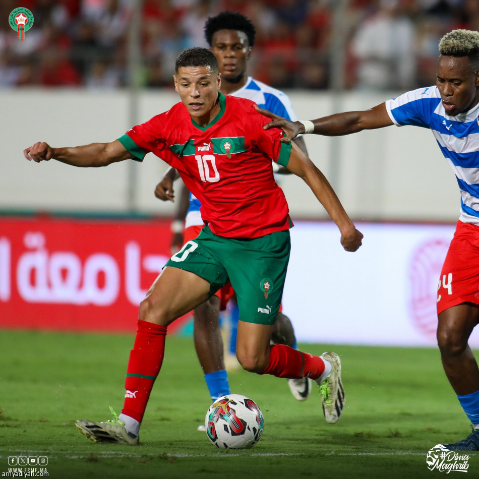 تصفيات أمم إفريقيا.. المغرب يتصدر بثلاثية ليبيريا