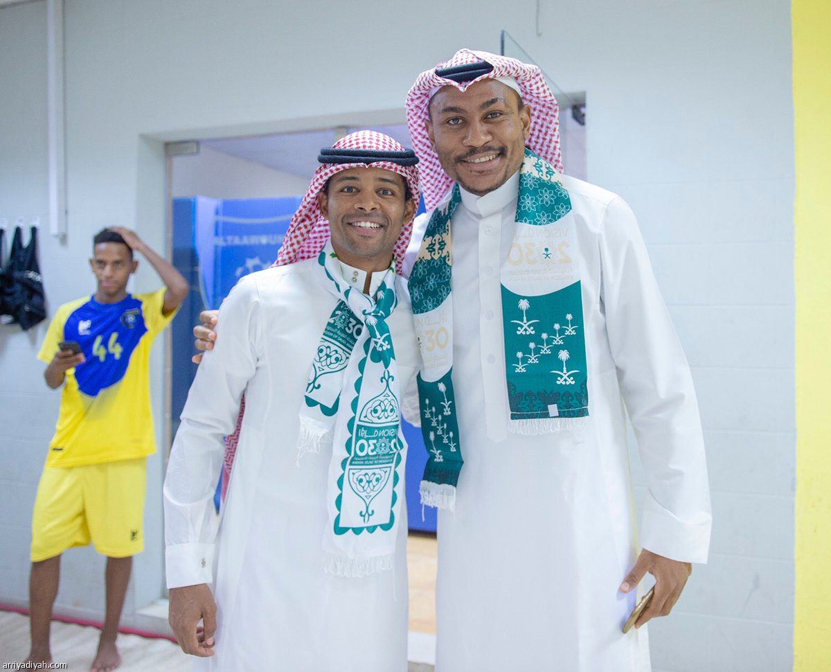 أجانب التعاون يحتفلون باليوم الوطني