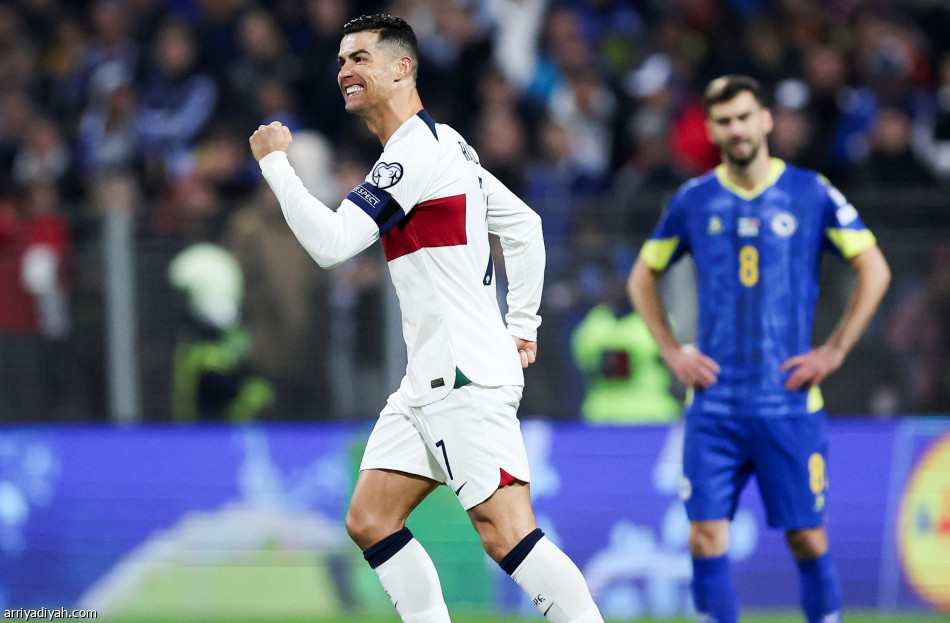 رونالدو يقود البرتغال إلى الانتصار الـ8 تواليا