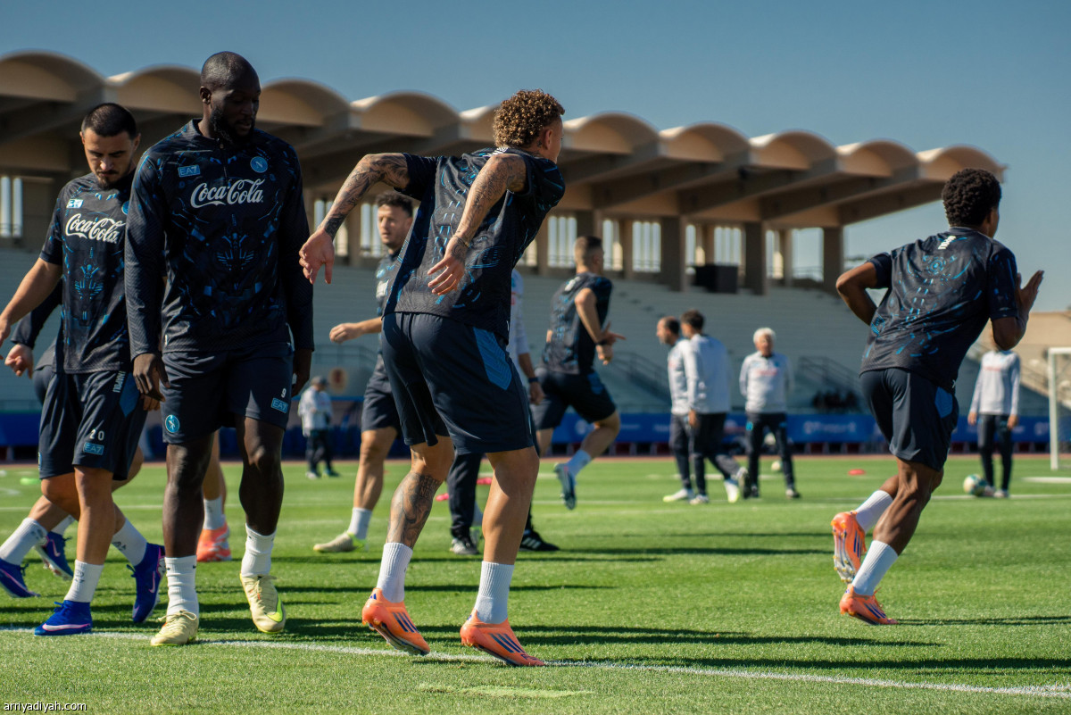 نابولي يتجهز في الرياض