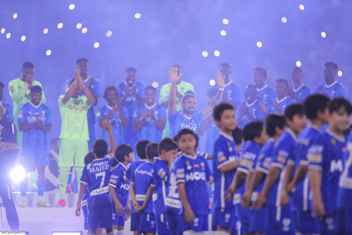 الهلال.. احتفال وانتصار