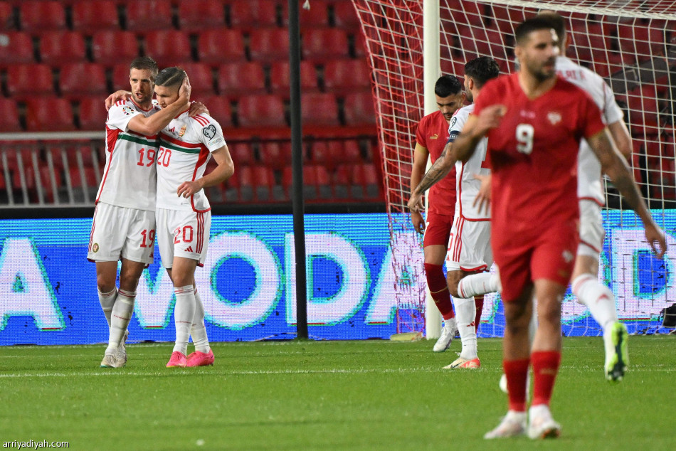 تصفيات يورو 2024.. المجر تسقط صربيا على أرضها
