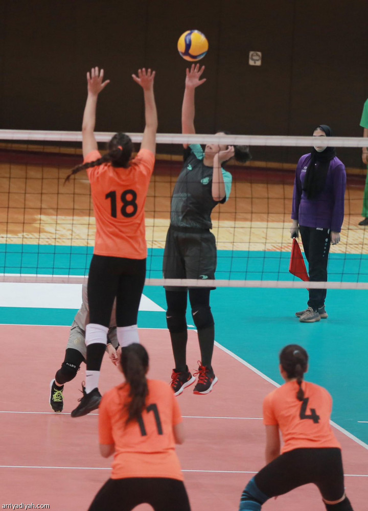 سيدات الطائرة.. النصر يتمسك بالصدارة