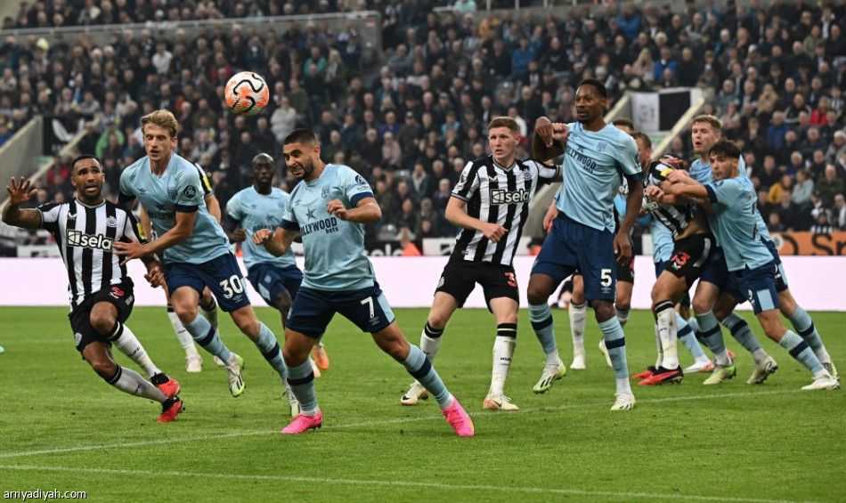 نيوكاسل يستعيد توازنه بنقاط برنتفورد
