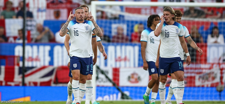 تصفيات يورو.. إنجلترا تسحق مقدونيا بسباعية