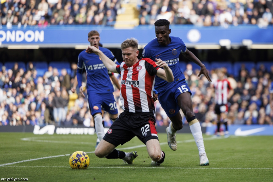 برنتفورد يضاعف معاناة تشيلسي