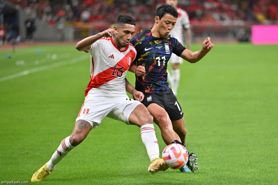 تجريبيا.. بيرو تكسب كوريا الجنوبية