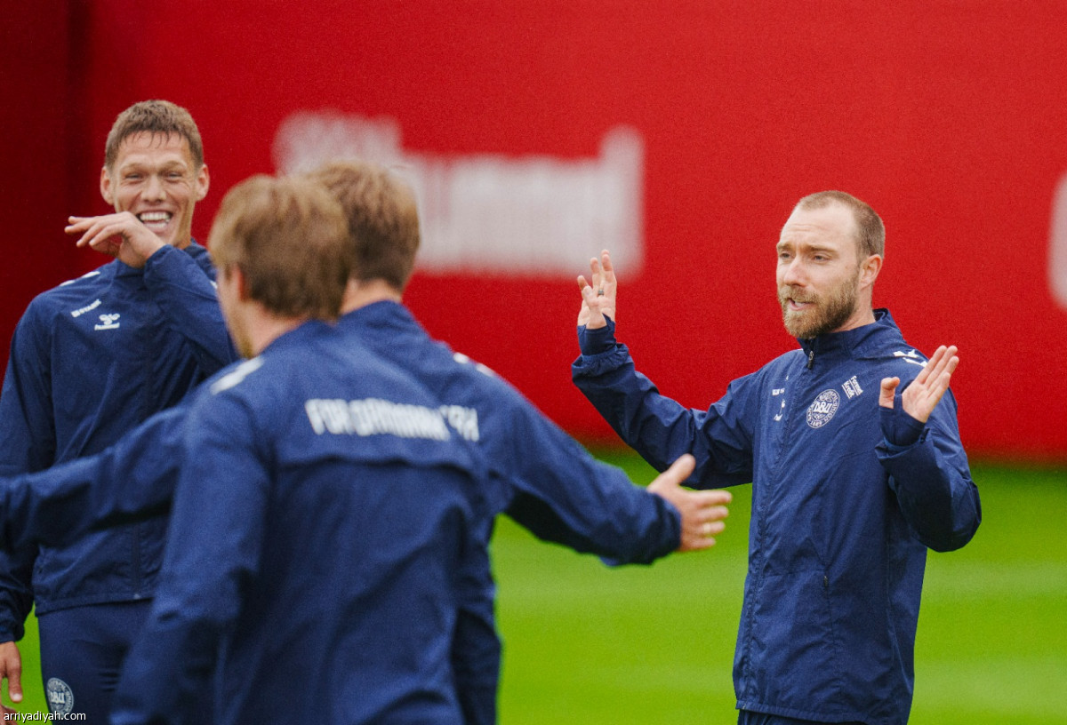 الدنمارك.. تدريب صباحي