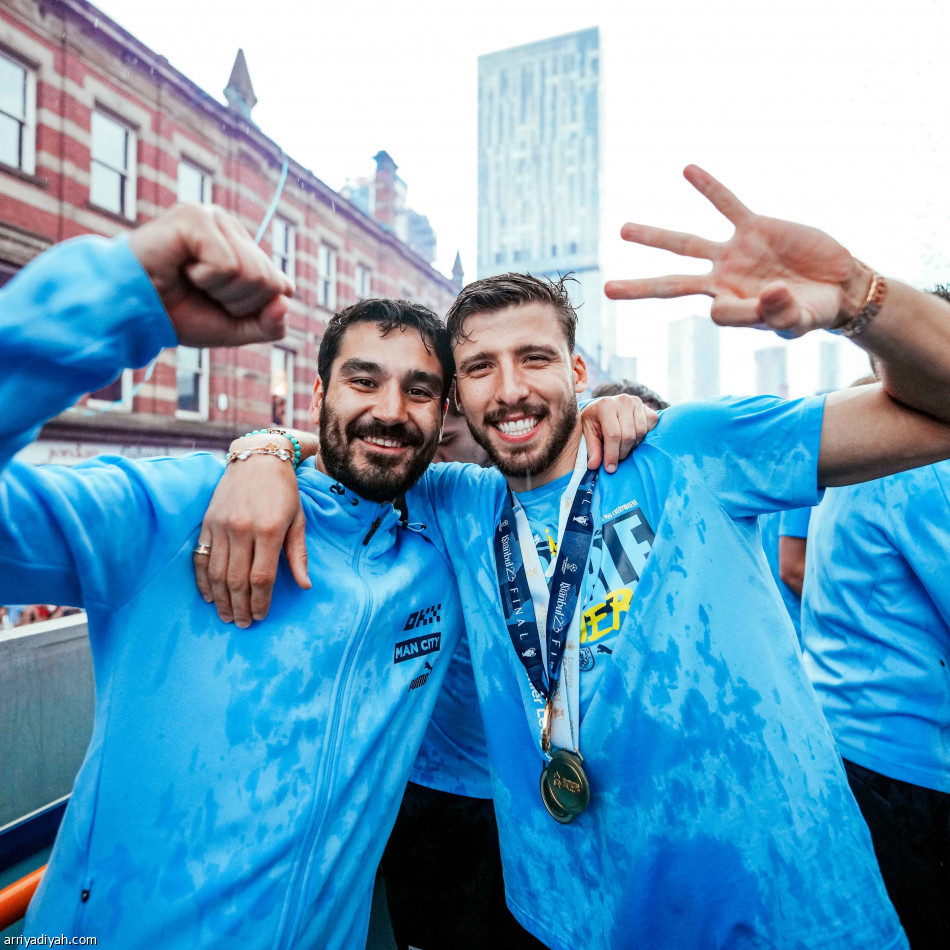 مانشستر.. 
ليلة سماوية