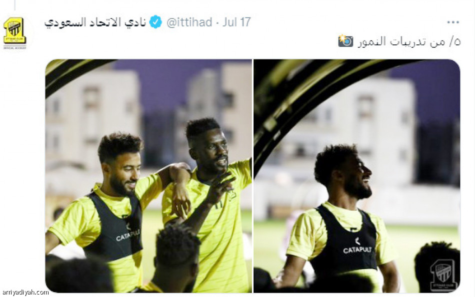 تغطيات المعسكرات.. 
النصر يتصدر التفاعلات