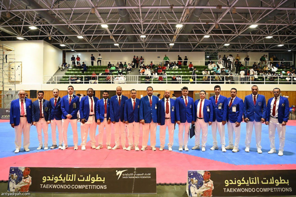 الشباب يتربع على قمة التايكوندو