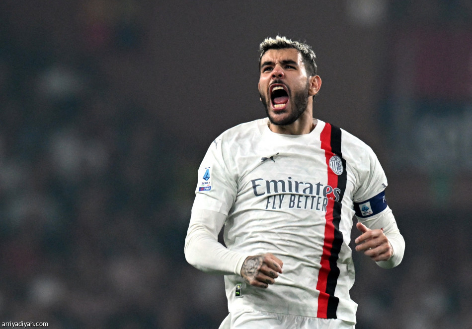 ميلان يخطف نقاط جنوى بهدف متأخر