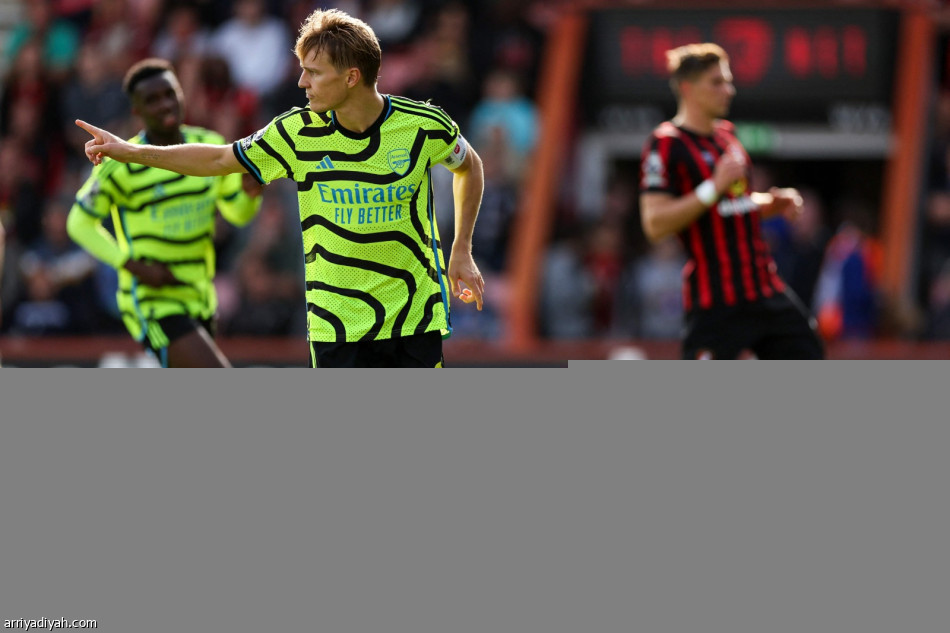 الدوري الإنجليزي.. أرسنال يعمق جراح بورنموث برباعية