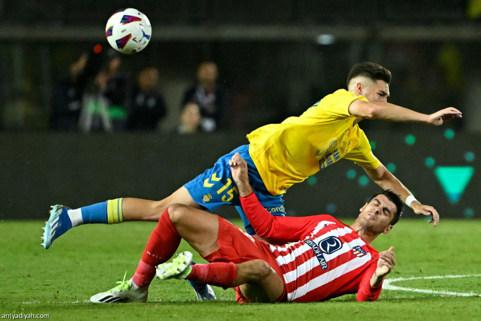 أتلتيكو يسقط في فخ لاس بالماس