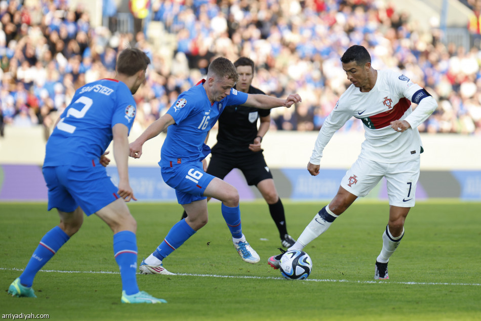 رونالدو أمام أيسلندا.. «جينيس» وهدف قاتل