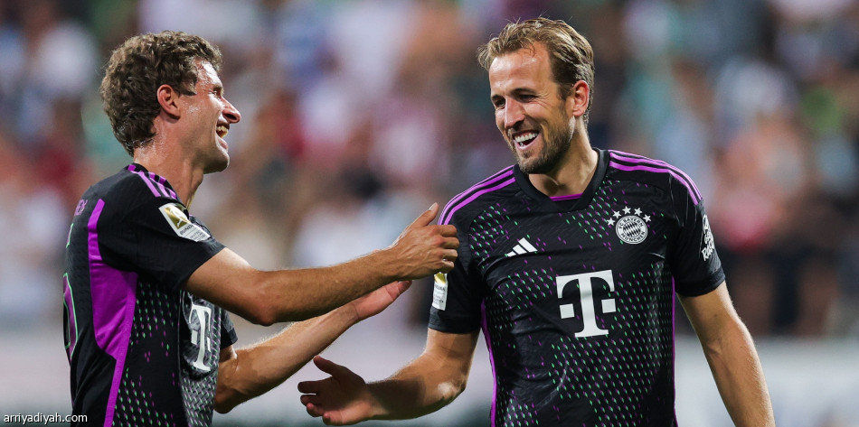 بايرن يكتسح فيردر بريمن .. وكين يضع بصمته الأولى