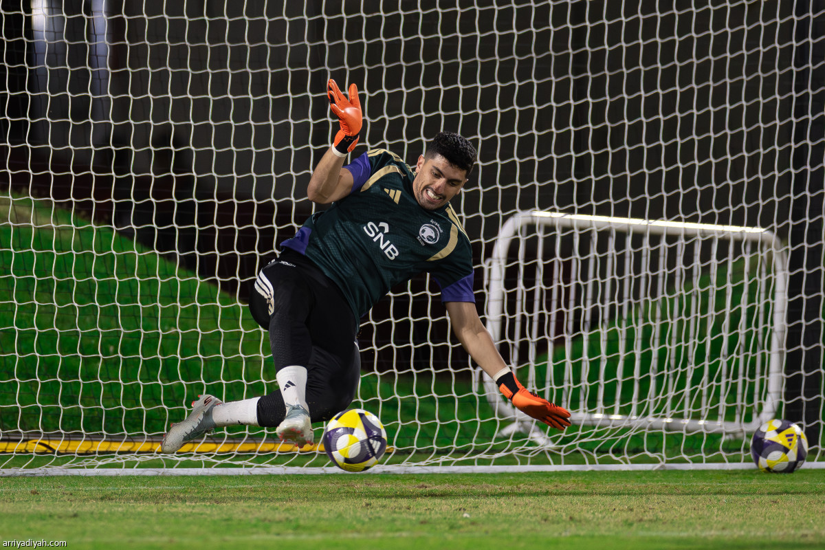 الأخضر يستعد