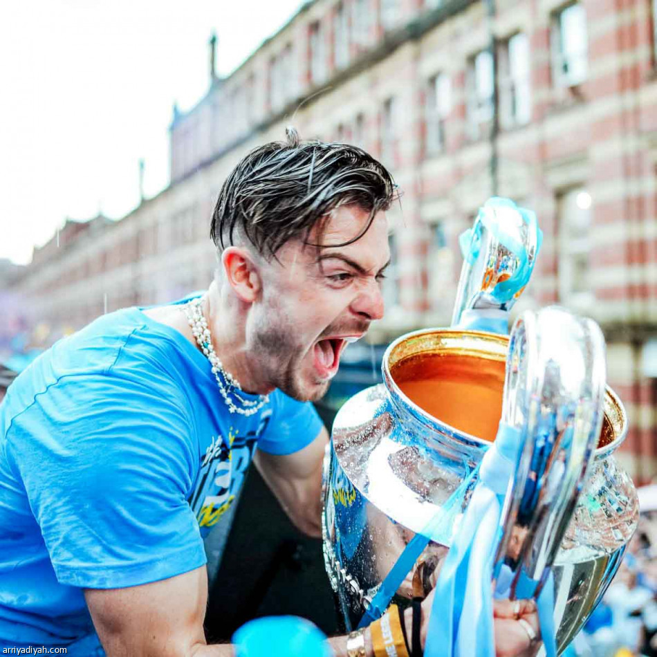 مانشستر.. 
ليلة سماوية