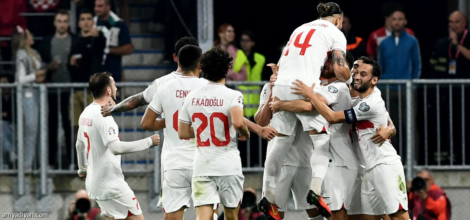 تركيا تصعق كرواتيا في تصفيات «يورو 2024»