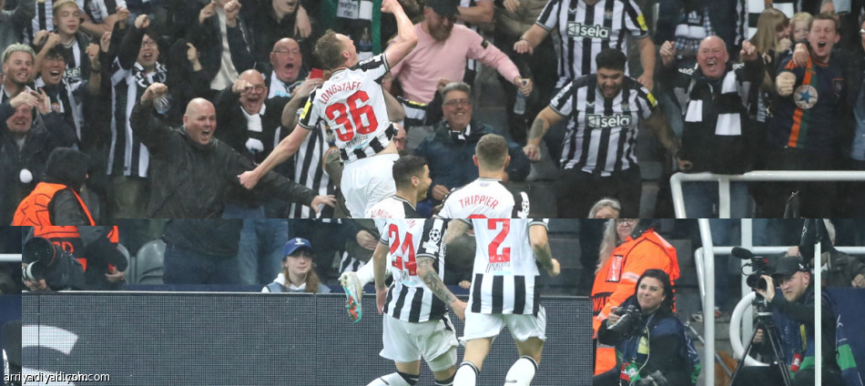 نيوكاسل يسحق  سان جيرمان برباعية